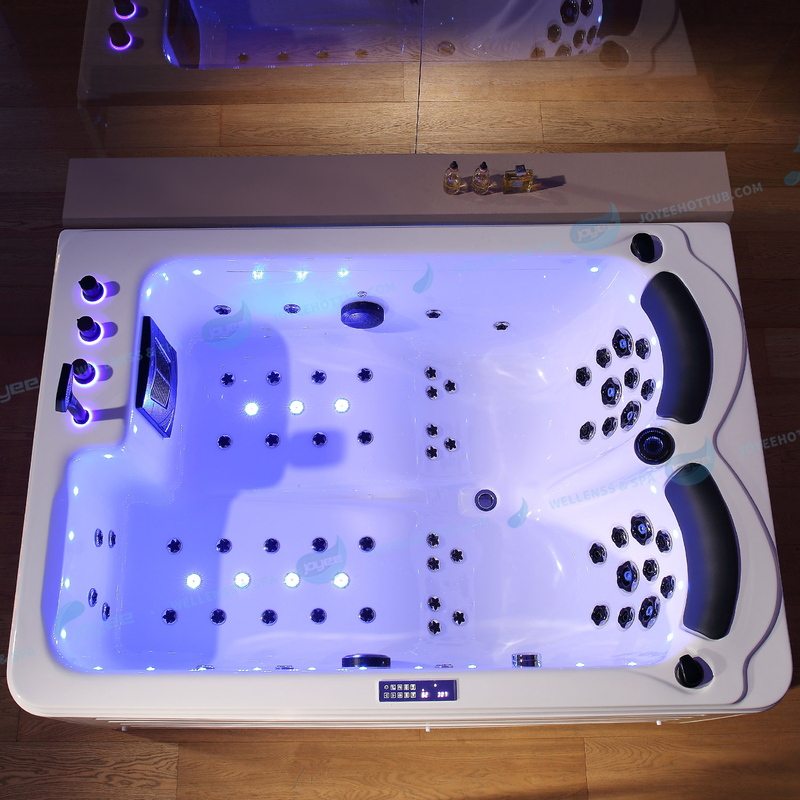 Masaje al aire libre spa caliente | Whirlpool Jakuzzi Spa Twuns Pool - Joyee 
