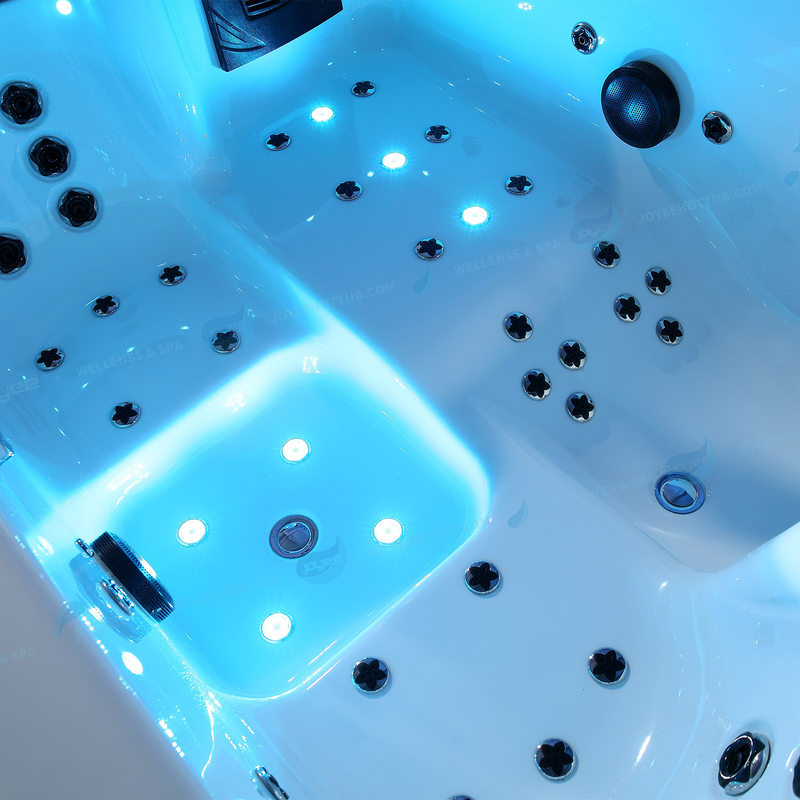 Hydrorelax Luxury Jaccuzi Outdoor Spa | Bañeras de HidromasaJe bañeras cuadradas - Joyee 