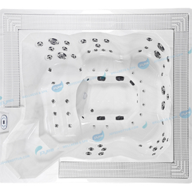 Spa de jacuzzis al aire libre | Jakuzi Sexy Hydro Massage Balboa Hottub - Joyee