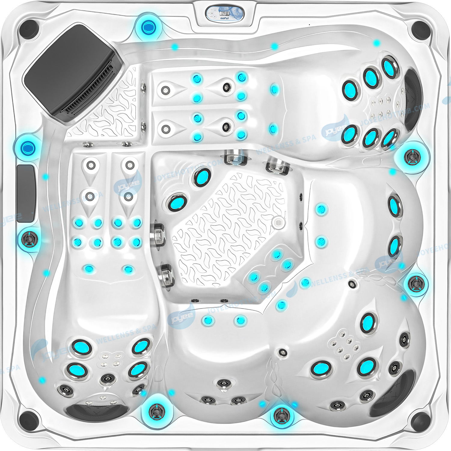 ba&ntilde;era al aire libre 5 personas