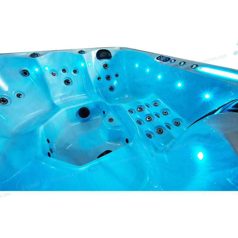 6 personas Massage Whirlpool Masaje al aire libre Bañera de spa | Joyee