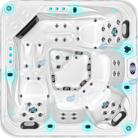 Piscina acrílica al aire libre de 5 personas | Massage Spa Pools - Joyee