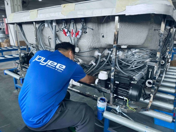 Mejor proveedor de jacuzzis de Joyee en China: jacuzzis al aire libre para hoteles, centros turísticos y gimnasios