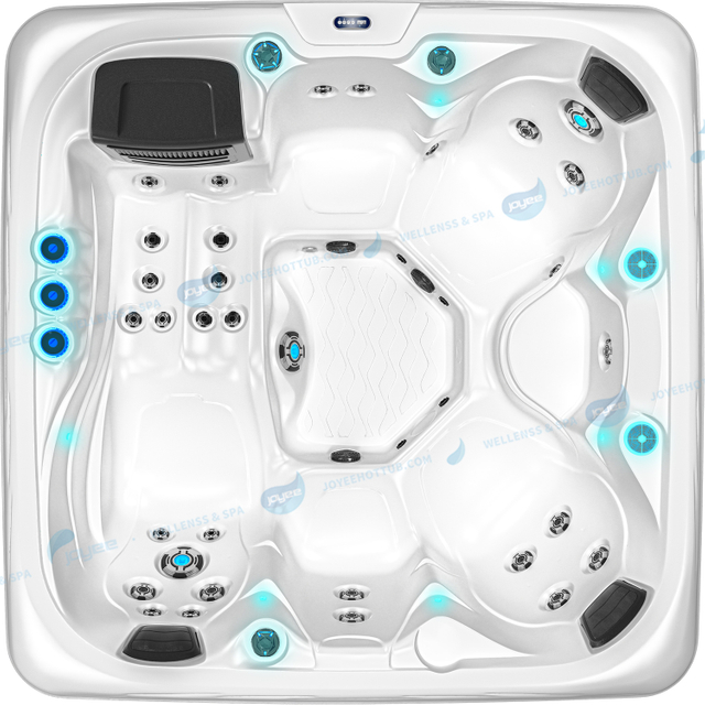 Jardín al aire libre Bañera de hidromasaje moderna | Bañeras de hidromasaje spa spa de tubo caliente - joyee