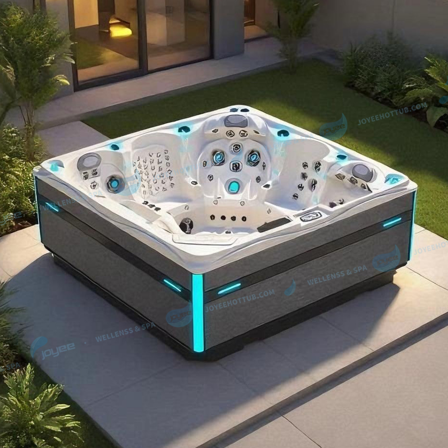 Ba&ntilde;era de spa de California