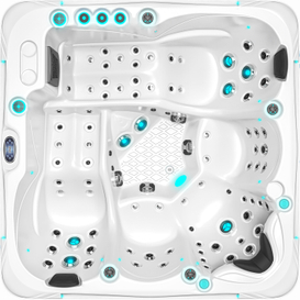 Masaje Spa al aire libre Bañera de hidromasaje | Bañera de hidromasaje Balboa Spa con bañera de hidromasaje - JOYEE