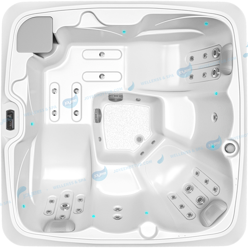Fábrica de China con jacuzzi para SPA al aire libre | Spa acrílico Ozone Clean para 5 personas - JOYEE