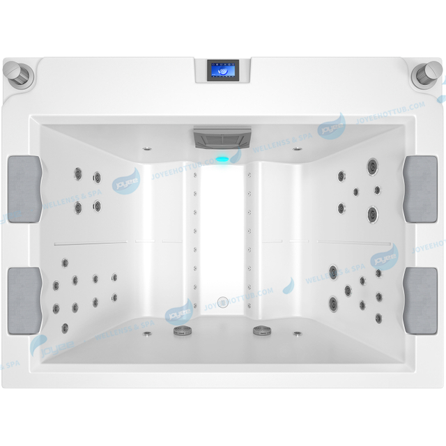 Al aire libre 4 personas Hottub | Bañera de hidromasaje de masaje whirlpool Balboa Spa - Joyee
