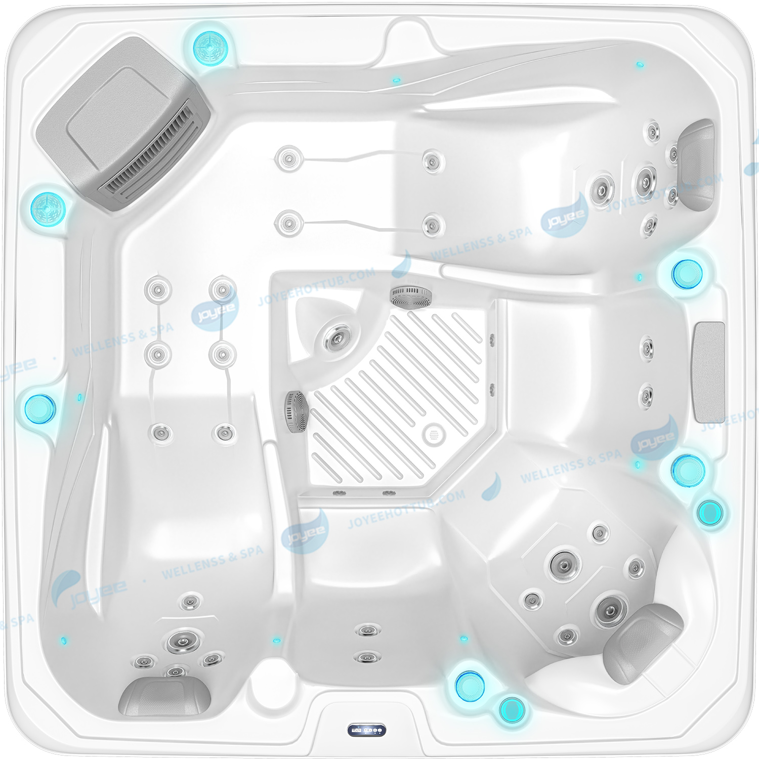 Bañera de hidromasaje bañeras de spa ce spa al aire libre | Masaje de jacuzzis acrílico - Joyee