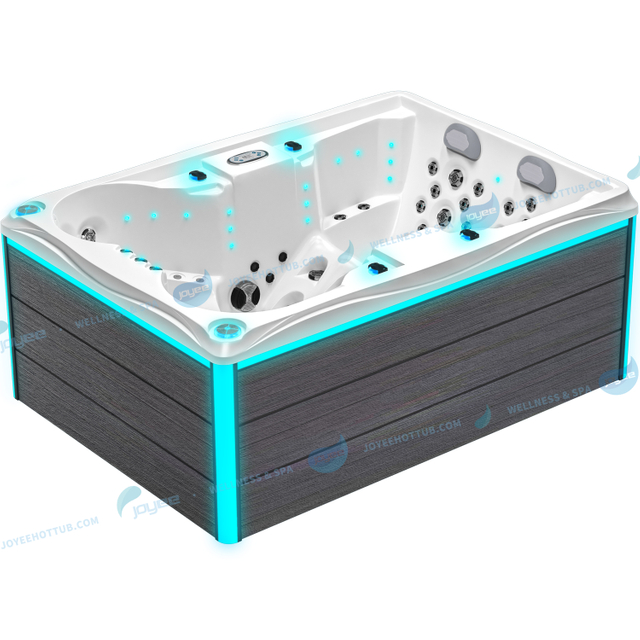 4 personas Hydromassage Outdoor Tav bañera | Whirlpool Hottub con cascada - Joyee