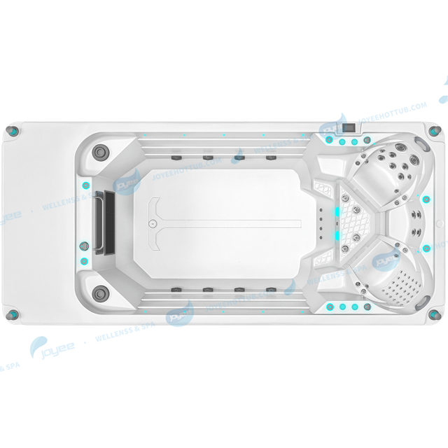 Spa de natación al aire libre de fibra de vidrio | Jacuzzi Hidroterapia Piscina Spa - JOYEE