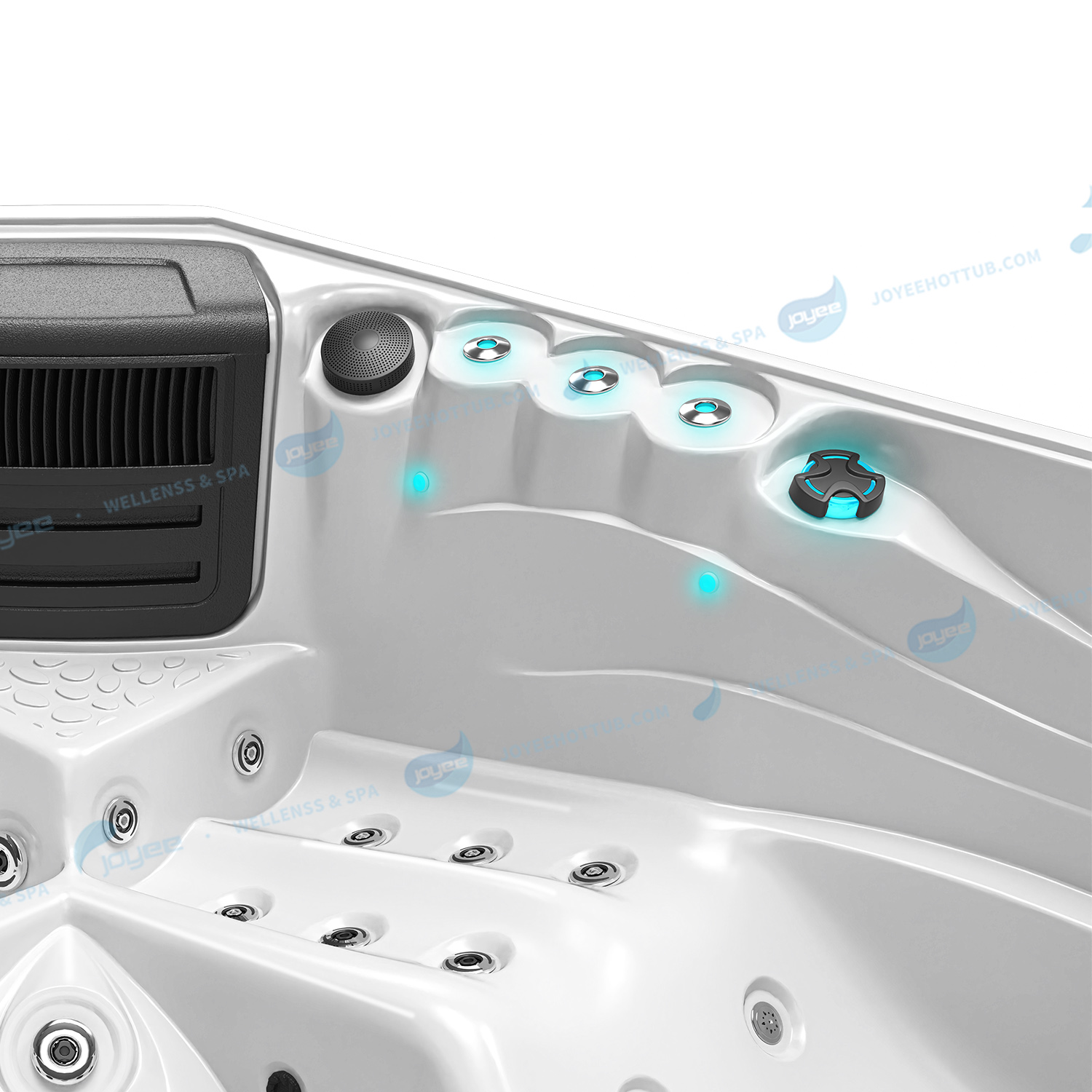 Jacuzzi con altavoz