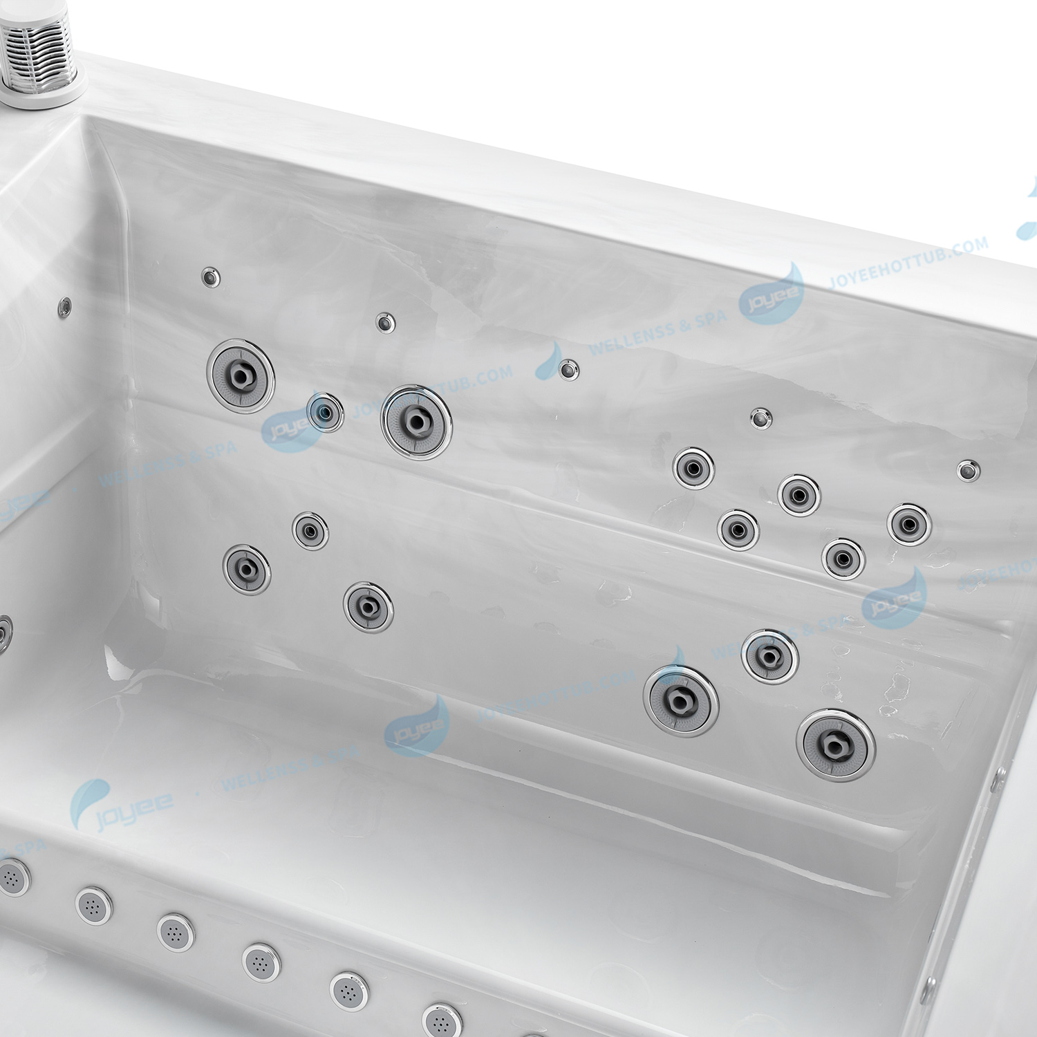 Elegante spa con chorros
