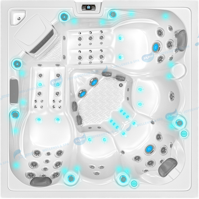 Balboa Garden Luxury Hot Tauch | Spa Bath Whirlpool Outdoor Spa Hot Tube - Joyee