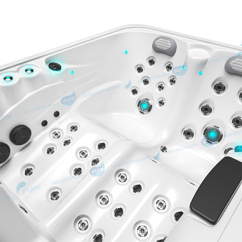 Bañera de hidromasaje moderna Balboa Whirlpool | Jacuzzi al aire libre Spa Hot Tube - JOYEE